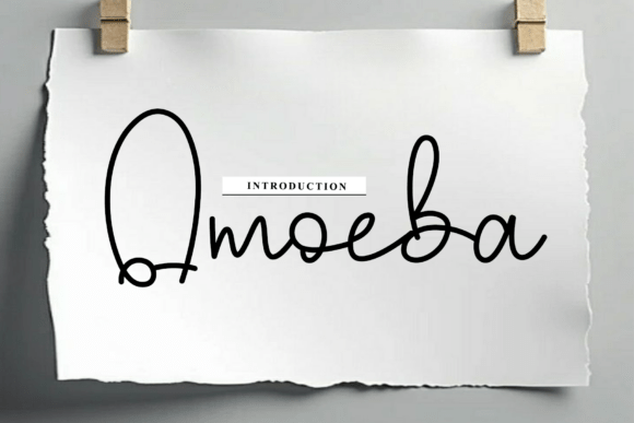 Amoeba: Testing a Handwritten Font for Modern Web Projects