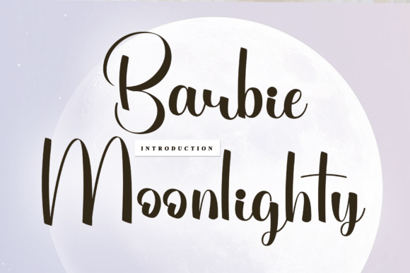 Barbie Moonlighty: A Font That Feels Like a Personal Touch