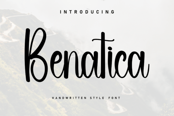 Benatica Font: A Handwritten Touch for Modern Web Design