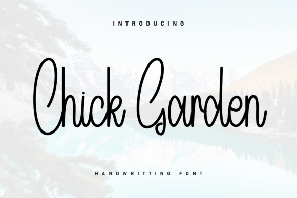Chick Garden: A Handwritten Font for Cozy, Effective Web Design