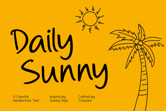 Daily Sunny: An Editorial Designer’s Review of a Cheerful Script Font