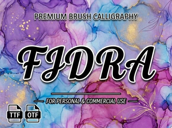 Fidra: The Bold Script Font for a Memorable Business Brand