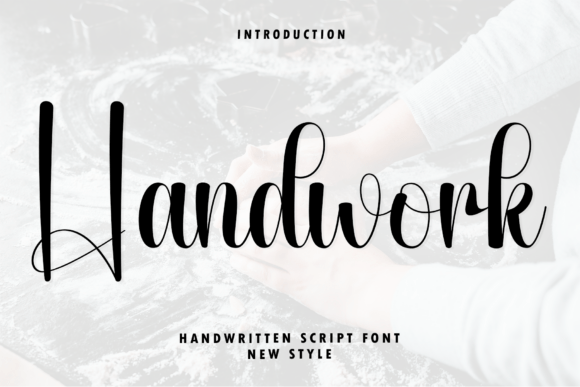 Handwork: A Font for the Quiet Editorial Moment