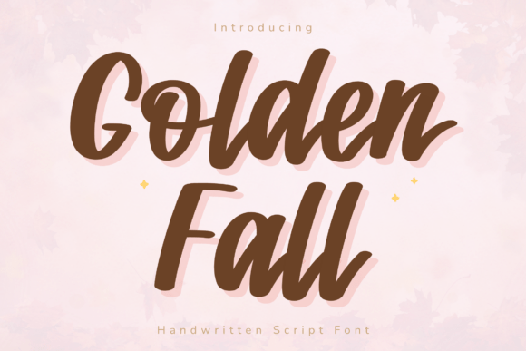 How Golden Fall Font Transformed My Business Branding