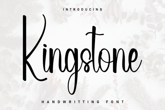 Kingstone: The Handwritten Marker Font for Digital Brands