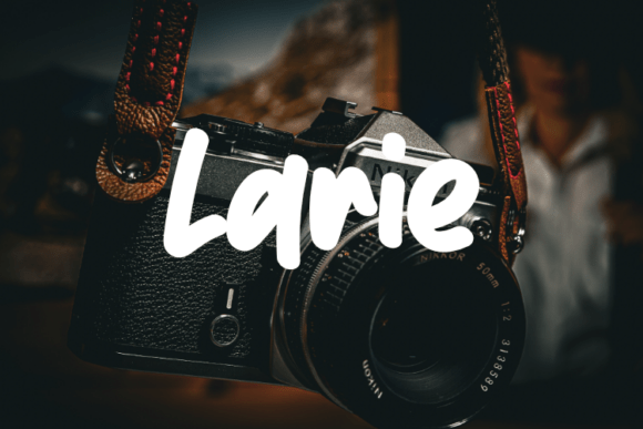 Larie: An Elegant Script Font for Modern Web Design