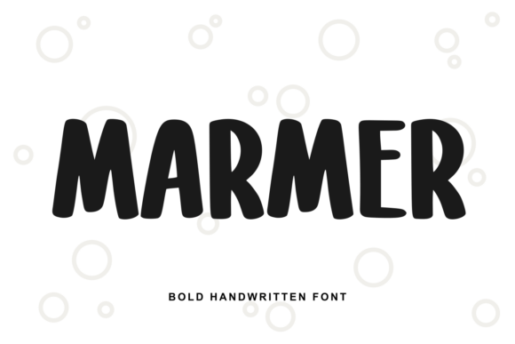 Marmer Font: A Hand-Drawn Typeface for Engaging Digital Marketing