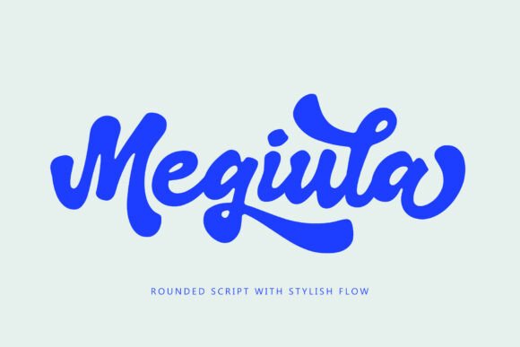 Megiula: A Designer’s Look at This Smooth Script Font in Action
