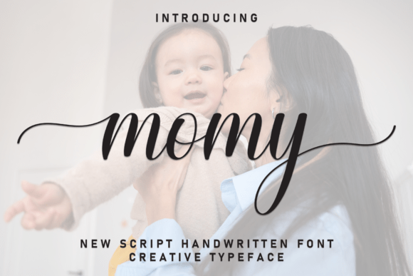Momy Font: A Handcrafted Typeface for Your Brand's Warmth