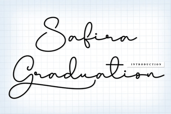 Safira Graduation: A Font That Communicates With Rhythm and Warmth