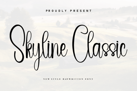 Skyline Classic: A Font Built for Bold Marketing Moments