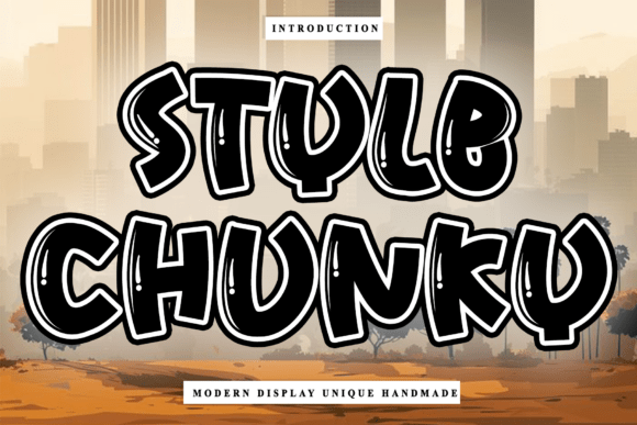 Style Chunky: A Trusty Handwritten Font for Real Branding