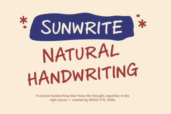 Sunwrite: A Natural Handwriting Font for Editorial Connection