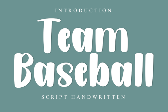 Team Baseball: The Warm, Approachable Font for Editorial Tone