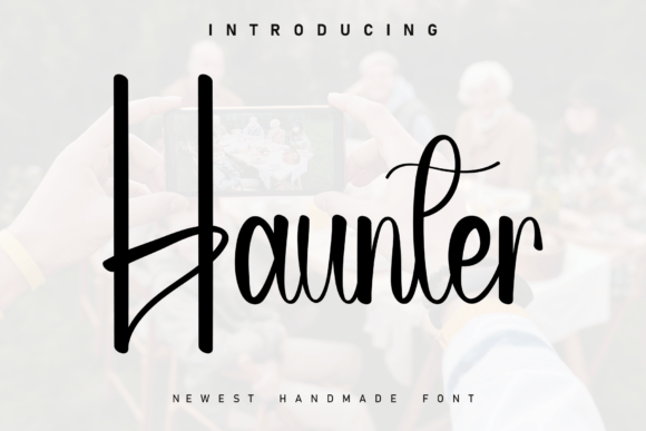 Testing Haunter: A Font That Builds a Digital Brand Story