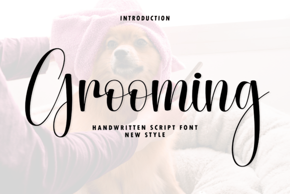 The Editorial Elegance of Grooming Script Font
