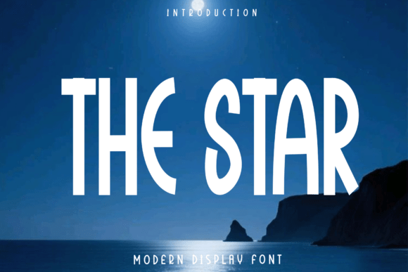 The Star: A Handwritten Font for Sophisticated Craft Projects