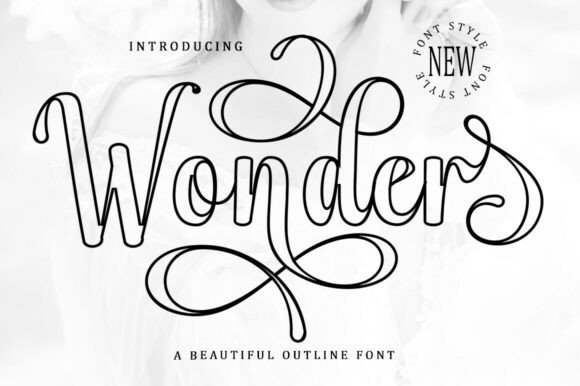 Wonders: An Outline Font Built for Elegant Branding