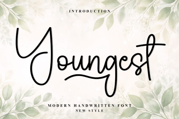 Youngest: A Handwritten Font That Helps Your Small Business Stand Out